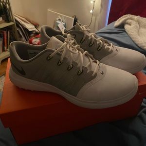 Women’s Nike gold shoes